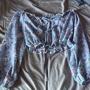 romwe blouse, size small